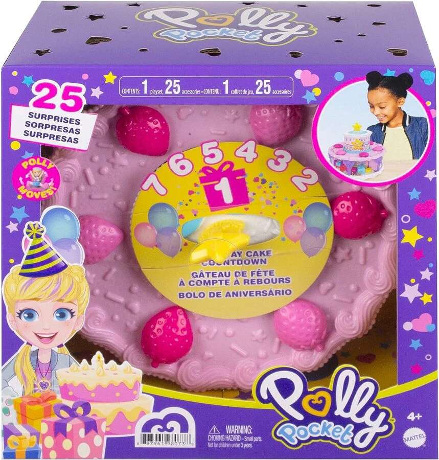 Polly Pocket Birthday Cake Countdown GYW06