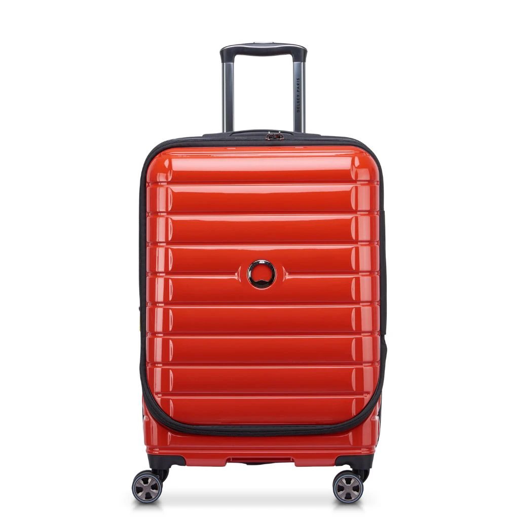 Delsey Shadow 5.0 - 55 cm 15" Laptop Front Loader Cabin Luggage - Red