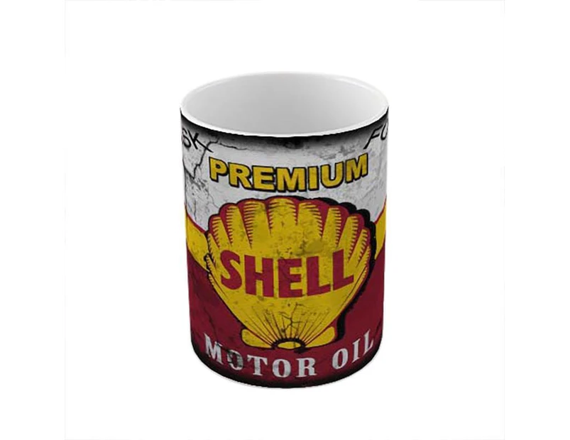 Shell Motor Oil Ceramic Coffee Mug