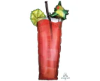 SuperShape XL Bloody Mary Drink Foil Balloon