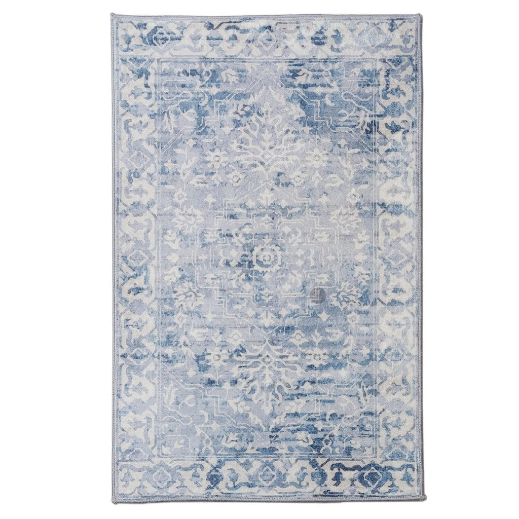 Shay Blue Traditional Rug