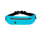 Exercise Running Belt Bag Pouch - Sky Blue