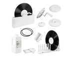 Silcron Vinyl Record Washing System Dirt And Dust Remover Set With Drying Rack