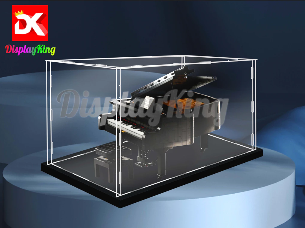 Display King - Acrylic display case for Lego(R) Grand Piano 21323 - No background