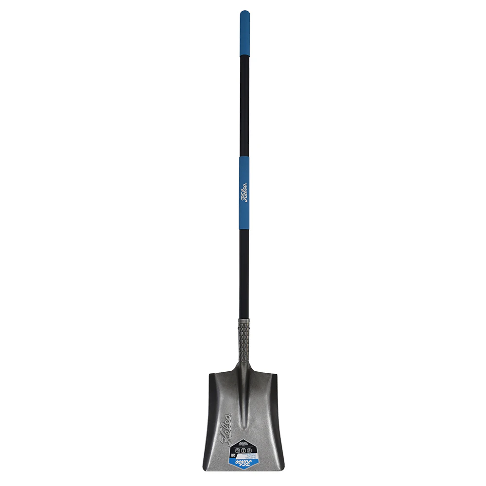 Kelso Steel Core Shovel Square Mouth Fibreglass Long Handle Home/Garden Digging