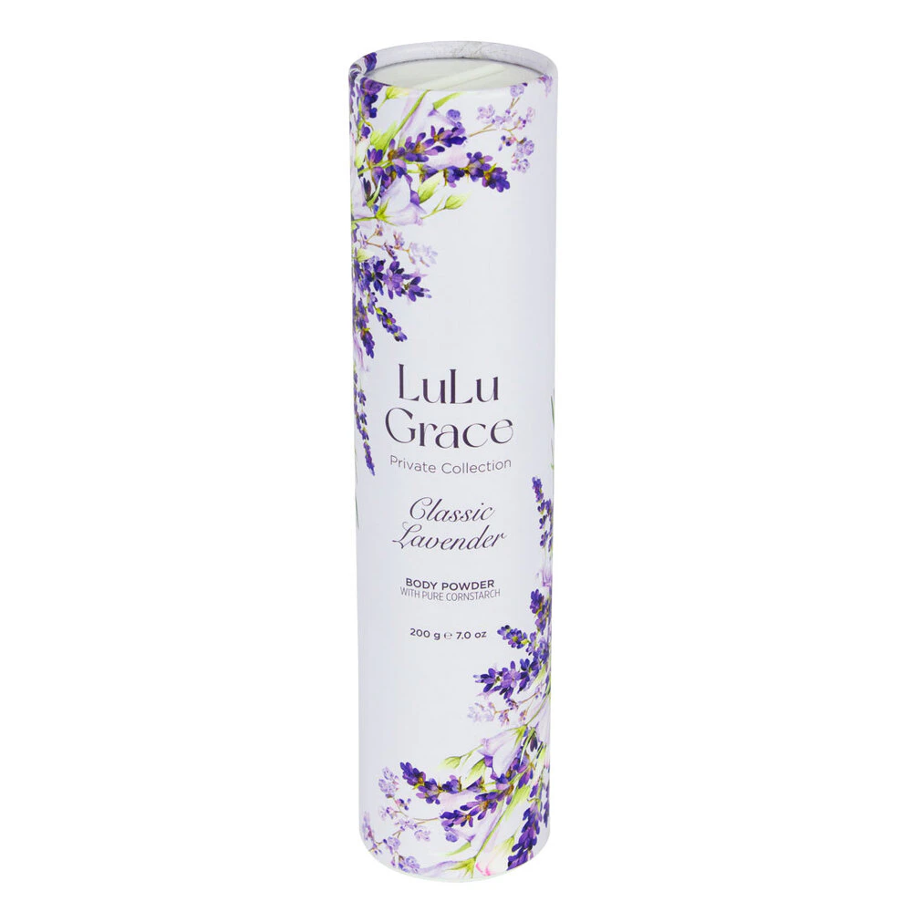 Lulu Grace Lavender Talc Free Body Powder 200gm