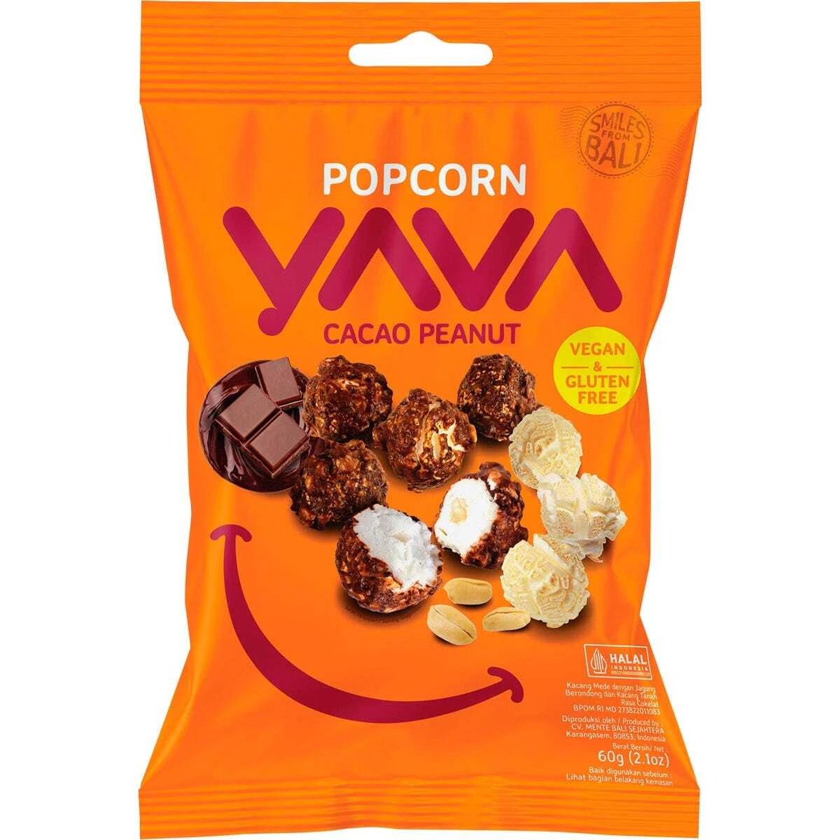 Cacao Peanut Popcorn 60g