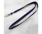 10Pcs Name Card Key Lanyard Metal Clasp Clip Anti-loss Neck Hanging Strap Holder-Random Color