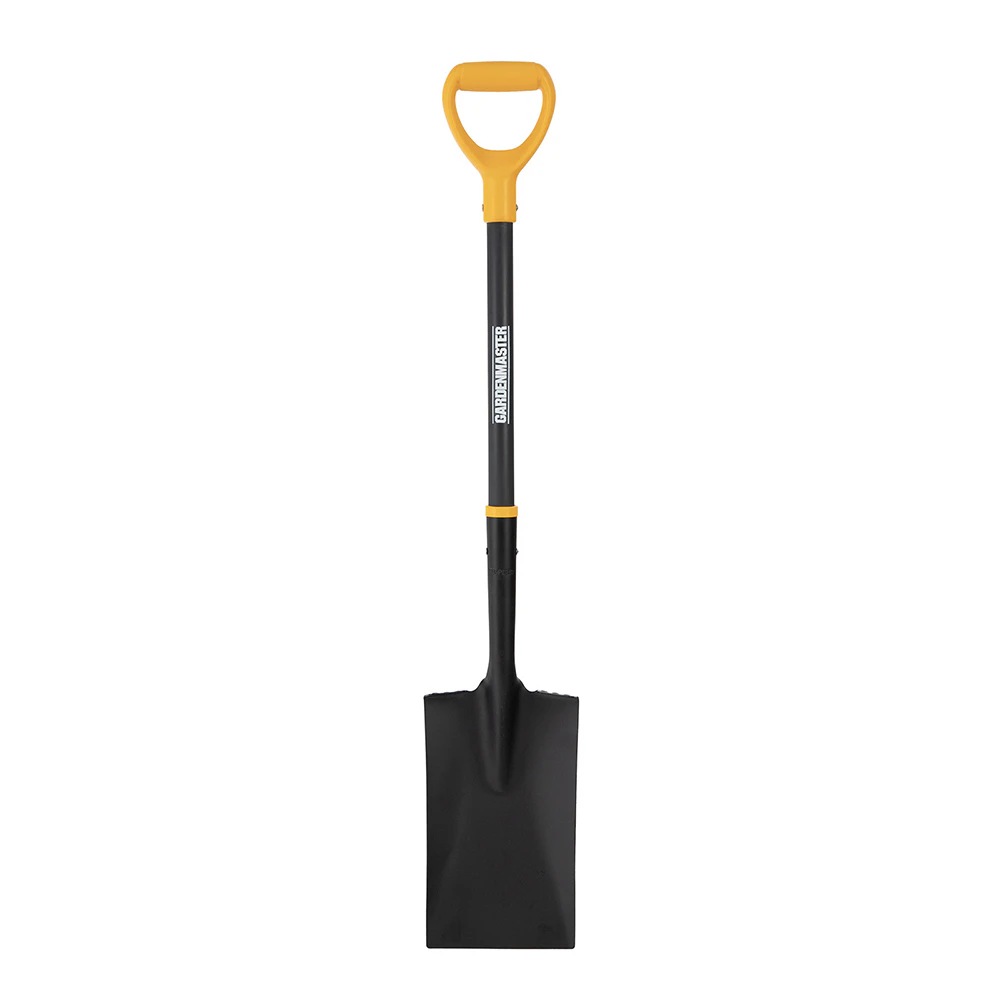 Gardenmaster Spade Lightweight Fibreglass Poly D Short Handle Garden Digging