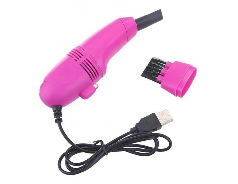 Handheld Vacuum Cleaner Car Portable High Power Strong Suction Wet and Dr - Rose Red