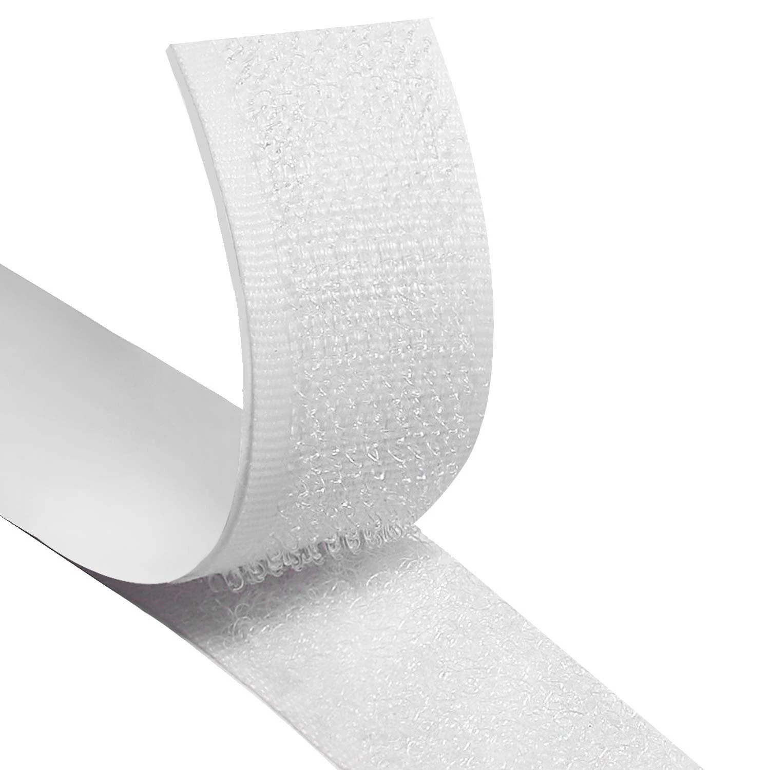 16mm CHICO WHITE Hook & Loop Fastener Tape Sew In, Per Metre