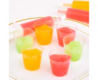 1440 x REUSABLE PLASTIC SHOT GLASSES 30mL Whiskey Wine Tasting Cups Food Samples Dessert Cups