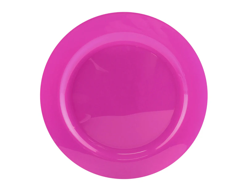 60 x REUSABLE PINK SNACK PLATES Dishwasher Safe Reuse Recycle Parties Decor BBQs Party Ware Reusable Dessert Plate Side Plate