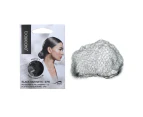 Basicare Invisible Hair Net Black Two Pack