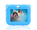 TODO 1080p FHD Kids Action Sports Camera 30M Waterproof 2" LCD Action Cam - Blue