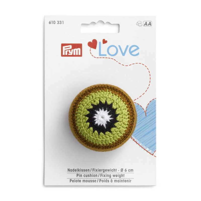 Pin Cushion / Fixing Weight, Prym Love, Kiwi