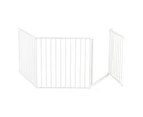 DogSpace Max Safety Security Barrier/Gate Large 71x223cm Dog/Pet  White