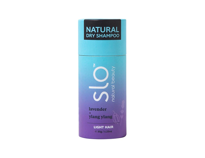 Slo Natural Beauty Natural Dry Shampoo Light Hair Lavender + Ylang Ylang 35g