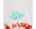 Soft Cloud Cake Topper Baby Shower Kids Birthday Festival Party DIY Decoration-Blue Long - Blue Long