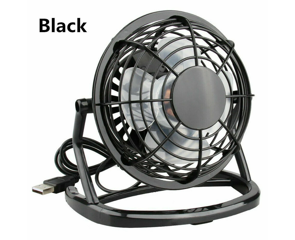 Desk Fan USB,USB Portable Mini Fan－2.7 ft USB Cable－Personal Table Fan