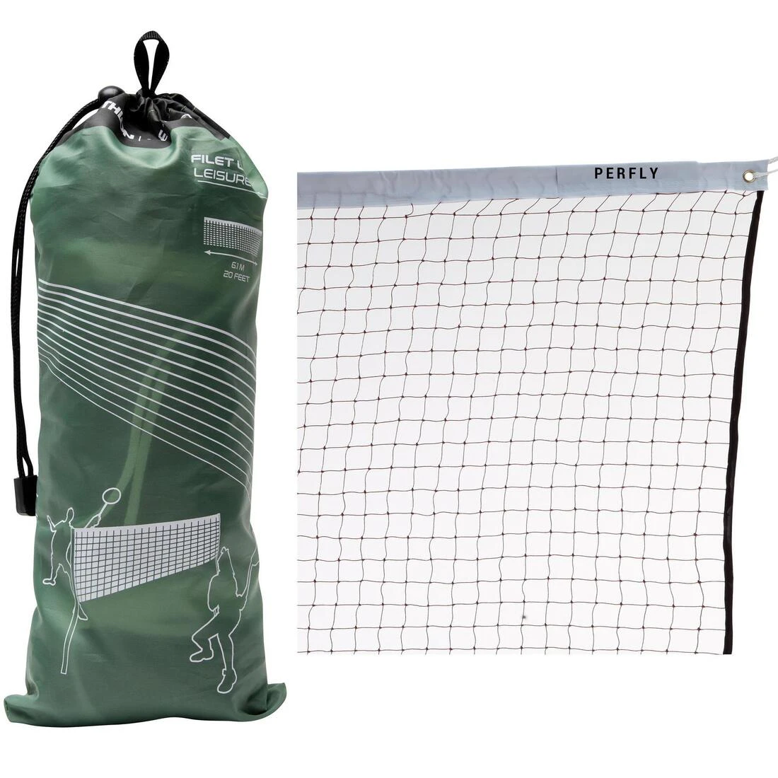 DECATHLON PERFLY Leisure Badminton Net 6.1m