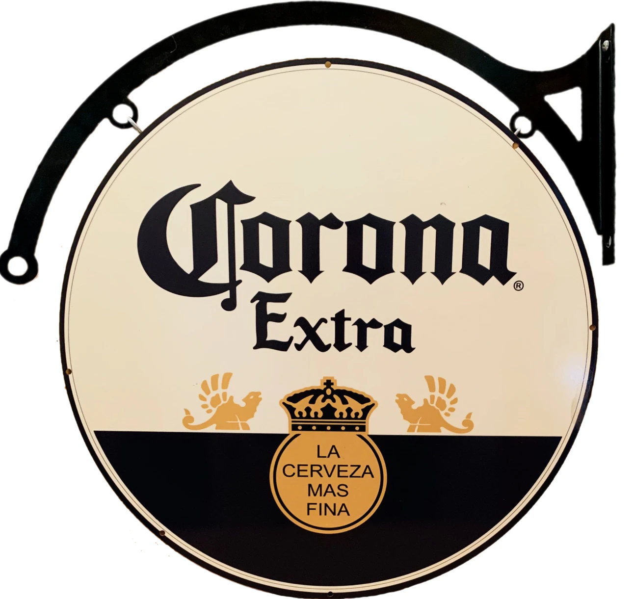 MASSIVE CORONA Extra Metal Bar Wall Sign Man Cave Garage Workshop