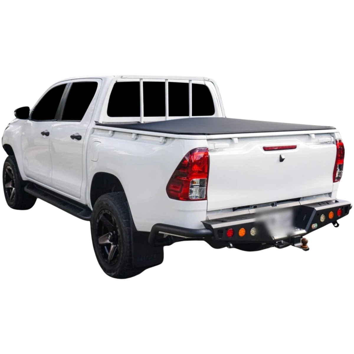 Clip On Ute Tonneau Cover to fit Toyota Hilux SR / J Deck Dual Cab With Headboard