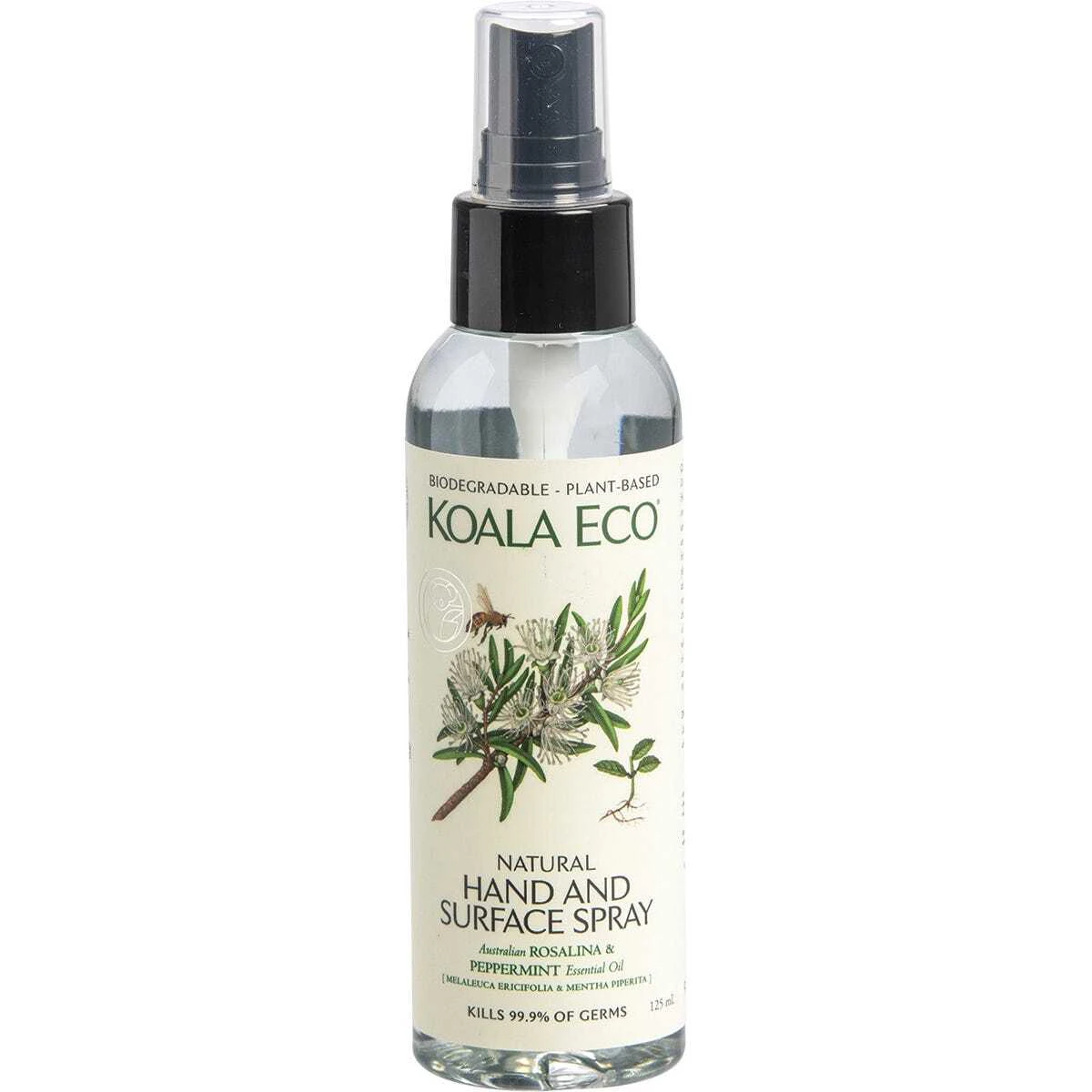 Natural Hand and Surface Spray (Rosalina & Peppermint) - 125mL