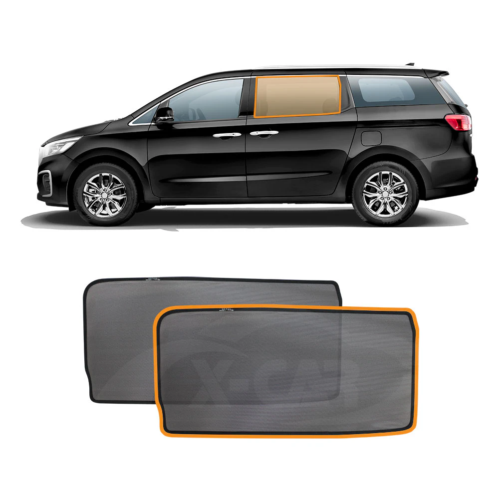 Rear Window Sun Shade for Kia Carnival YP Series 2015-2020 Magnetic Car Sun Blind Mesh