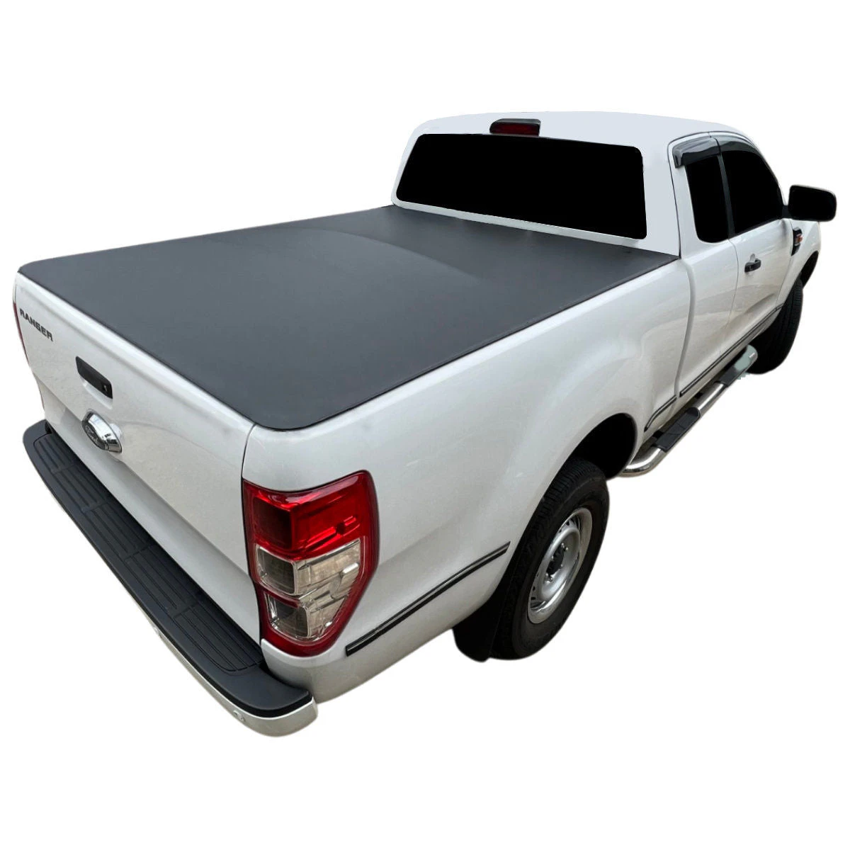 Clip On Ute Tonneau Cover to fit Ford PX Ranger Super Cab Without Sports Bars