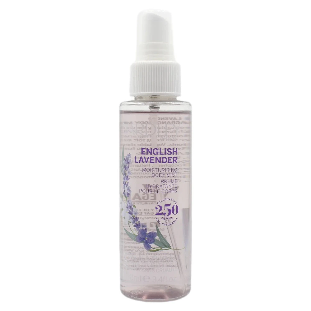 Yardley London English Lavender 100ml Deodorising Body Mist Spray