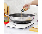 316 Stainless Steel 40cm Non-Stick Stir Fry Cooking Kitchen Wok Pan Honeycomb Double Sided