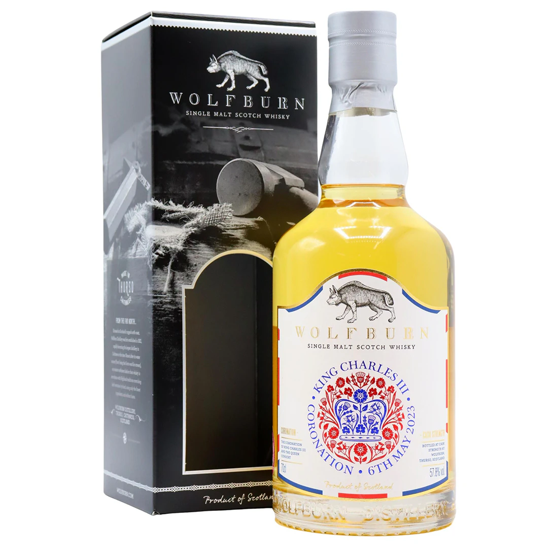 Wolfburn 7 Year Old King Charles III Coronation Release 700ml