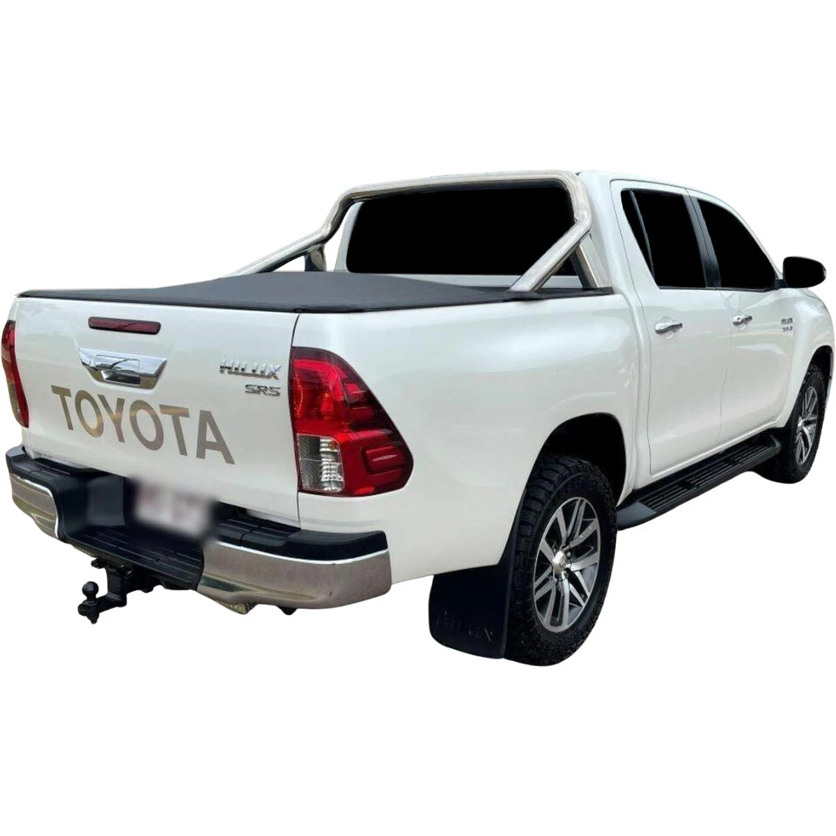 Clip On Ute Tonneau Cover to fit Toyota Hilux SR5 / A Deck Dual Cab With Sports Bar.