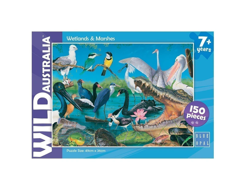 Blue Opal Wild Australia Wetlands & Marshes 150 Piece Puzzle