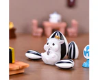 Resin Dollhouse Miniature Cute Cartoon Peeling Peanut Hamster Mini Ornaments-9#