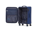 2pc So-Lite 3.0 Trolley Wheeled Suitcase Luggage Travel Set 29/20" - Navy