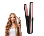 USB Cordless Hair Straightener Rechargeable Travel Portable Hair Styling Tool Black