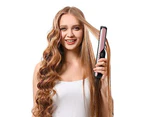 USB Cordless Hair Straightener Rechargeable Travel Portable Hair Styling Tool Black