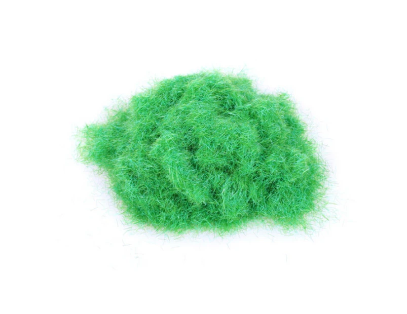 30g Scene Garden Artificial Grass Powder Turf Sandbox Model DIY Landscape Decor-Light Green