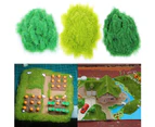 30g Scene Garden Artificial Grass Powder Turf Sandbox Model DIY Landscape Decor-Light Green
