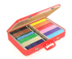 Faber Castell 300 Classic Coloured Pencils + Sharpeners 15 Colours Tin Case Set
