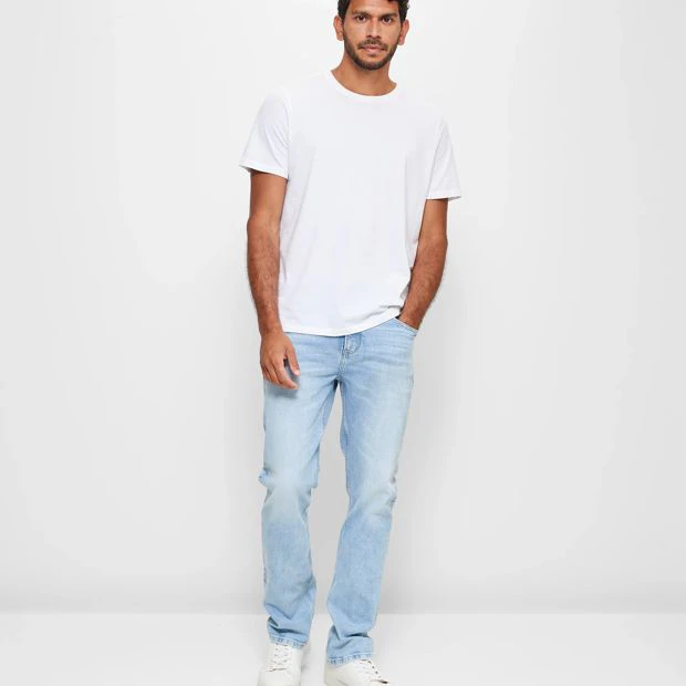 Straight Fit Jeans - Blue