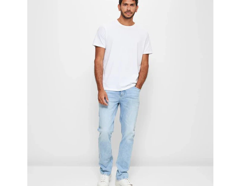 Straight Fit Jeans - Blue