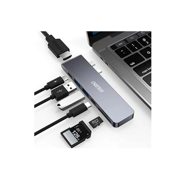 Choetech Usb C 7 In 1 Expand Docking Station Hub For Macbook Pro