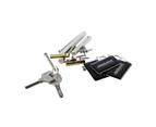 Auslock Handy Series 31B Smart Mortice Door Lock - Fingerprint - Pin Code - Bluetooth - Proximity Card - WIFI App Access - Mechanical Key - 270mm - Black