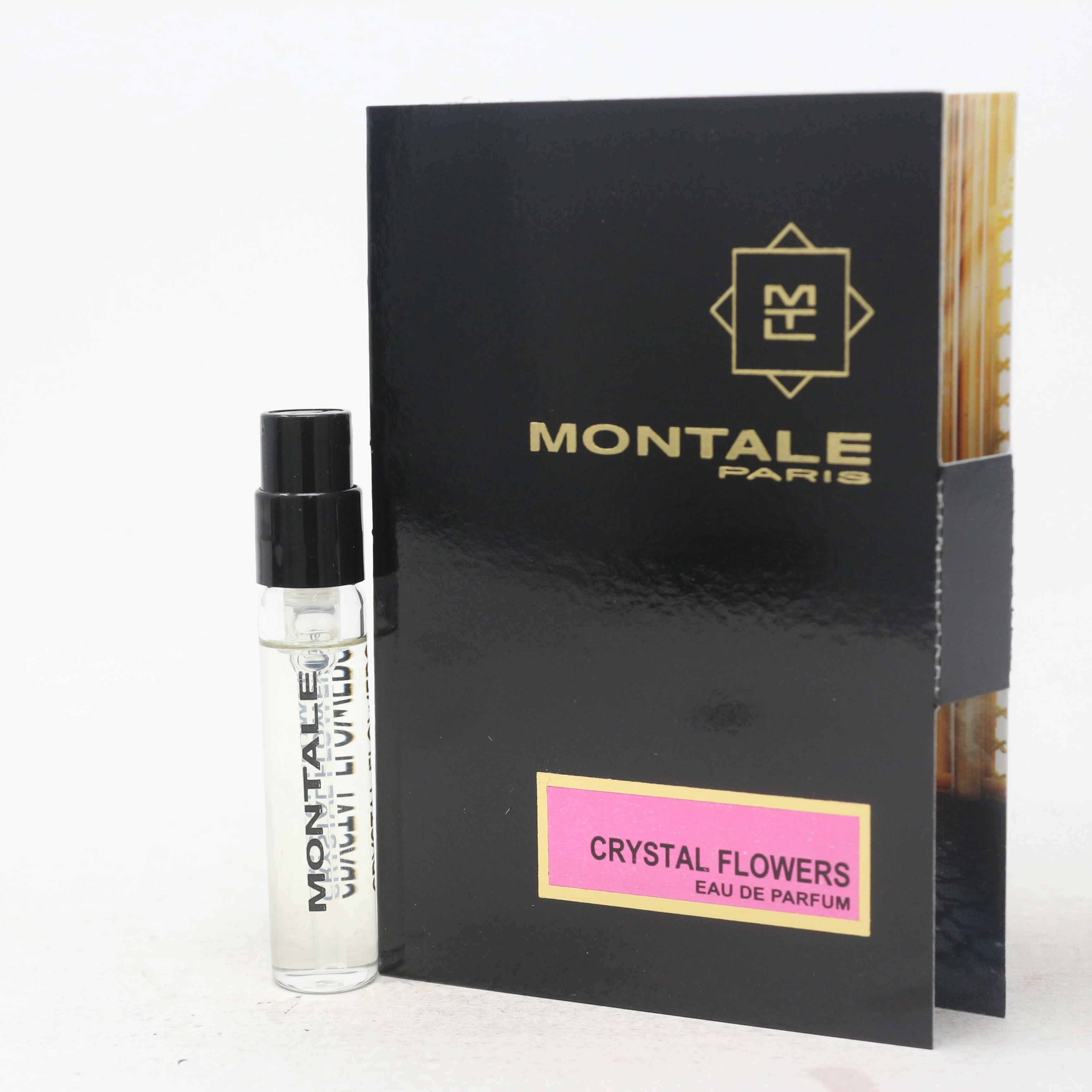 Crystal Flowers by Montale Paris Eau De Parfum Vial 0.07oz/2ml Spray New