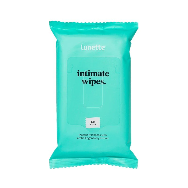 Biodegradable Lunette Intimate Wipes