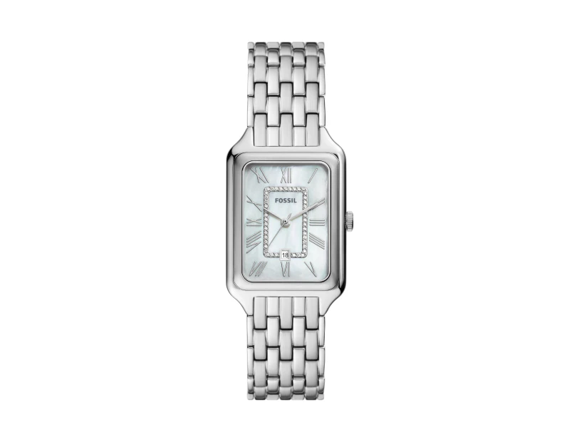 Fossil Raquel Three-Hand Date Stainless Steel Watch ES5306