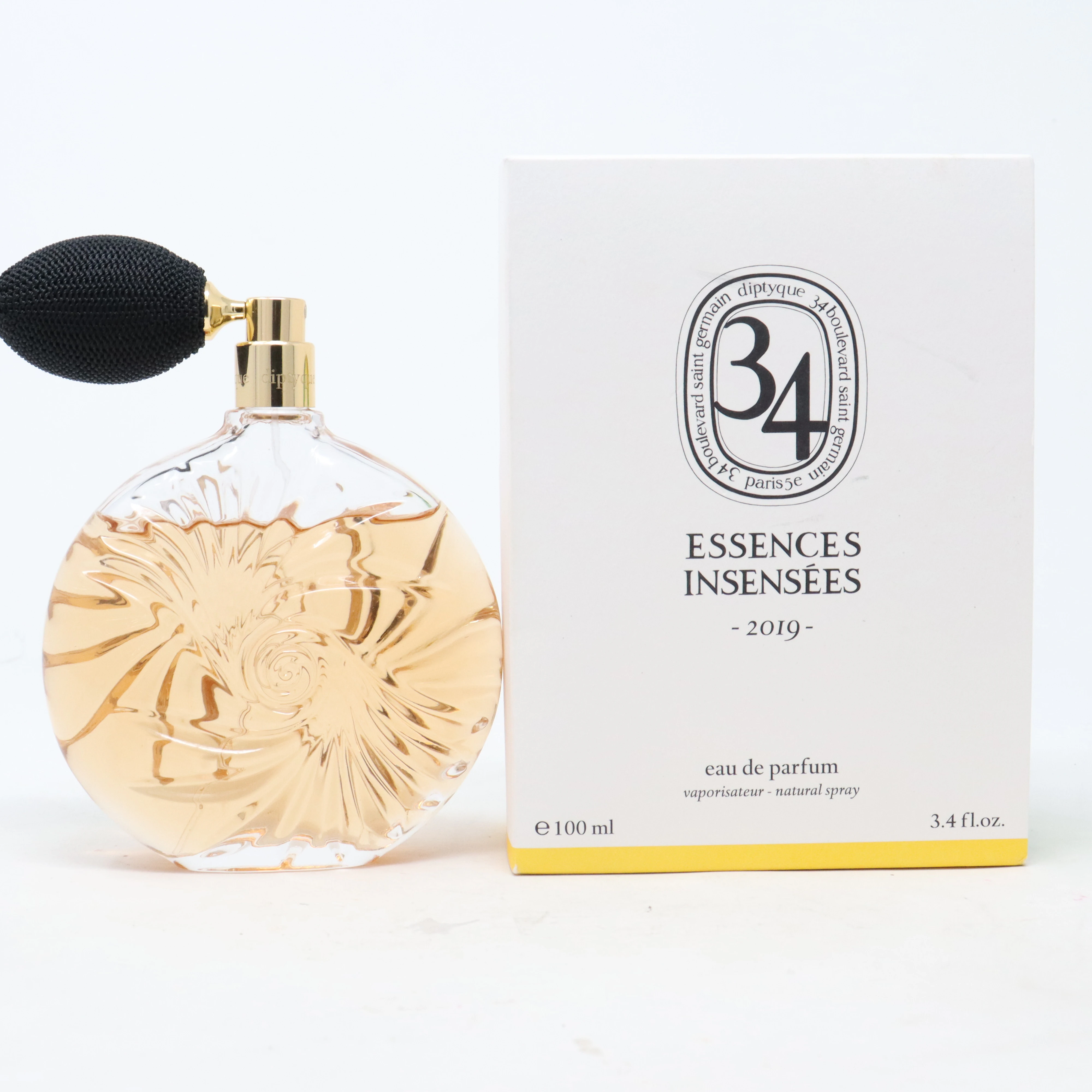 34 Essences Insensees by Diptyque Eau De Parfum 2019 3.4oz/100ml New With Box